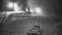 Sjezdovka skiareálu Hlubočky