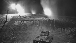 Sjezdovka skiareálu Hlubočky