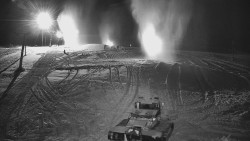 Sjezdovka skiareálu Hlubočky