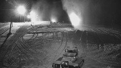 Sjezdovka skiareálu Hlubočky