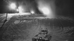 Sjezdovka skiareálu Hlubočky