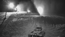 Sjezdovka skiareálu Hlubočky