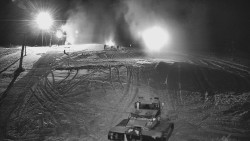 Sjezdovka skiareálu Hlubočky