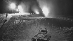 Sjezdovka skiareálu Hlubočky