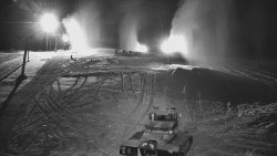 Sjezdovka skiareálu Hlubočky