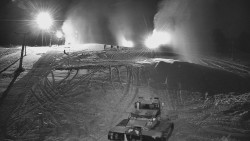 Sjezdovka skiareálu Hlubočky