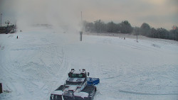 Sjezdovka skiareálu Hlubočky