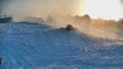 Sjezdovka skiareálu Hlubočky