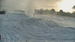 Sjezdovka skiareálu Hlubočky