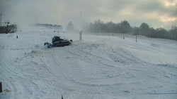 Sjezdovka skiareálu Hlubočky