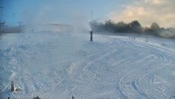 Sjezdovka skiareálu Hlubočky