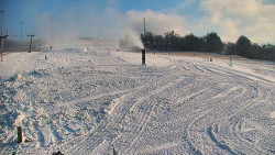 Sjezdovka skiareálu Hlubočky