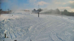 Sjezdovka skiareálu Hlubočky