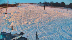 Sjezdovka skiareálu Hlubočky