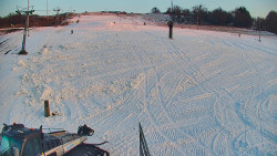 Sjezdovka skiareálu Hlubočky