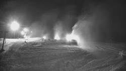 Sjezdovka skiareálu Hlubočky