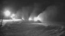 Sjezdovka skiareálu Hlubočky