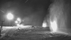 Sjezdovka skiareálu Hlubočky