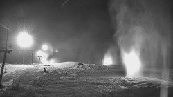 Sjezdovka skiareálu Hlubočky