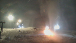 Sjezdovka skiareálu Hlubočky