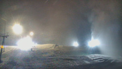 Sjezdovka skiareálu Hlubočky