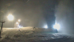 Sjezdovka skiareálu Hlubočky