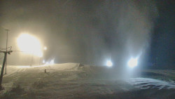 Sjezdovka skiareálu Hlubočky