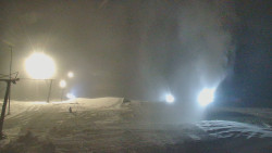 Sjezdovka skiareálu Hlubočky