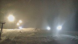 Sjezdovka skiareálu Hlubočky