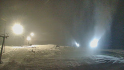 Sjezdovka skiareálu Hlubočky