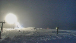 Sjezdovka skiareálu Hlubočky