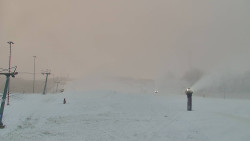 Sjezdovka skiareálu Hlubočky