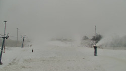 Sjezdovka skiareálu Hlubočky