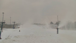 Sjezdovka skiareálu Hlubočky