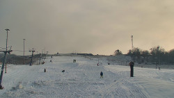 Sjezdovka skiareálu Hlubočky