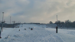 Sjezdovka skiareálu Hlubočky