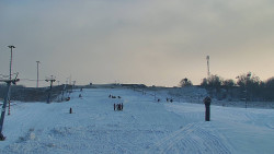 Sjezdovka skiareálu Hlubočky