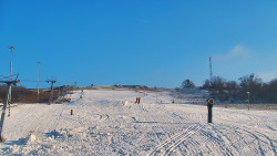 Sjezdovka skiareálu Hlubočky