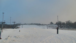 Sjezdovka skiareálu Hlubočky