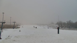 Sjezdovka skiareálu Hlubočky