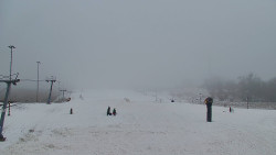 Sjezdovka skiareálu Hlubočky