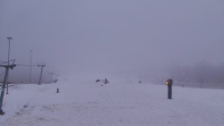 Sjezdovka skiareálu Hlubočky