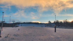 Sjezdovka skiareálu Hlubočky