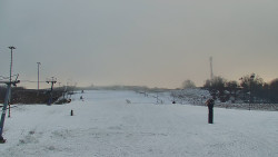 Sjezdovka skiareálu Hlubočky