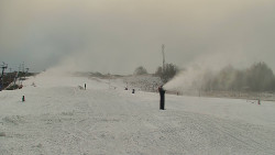 Sjezdovka skiareálu Hlubočky