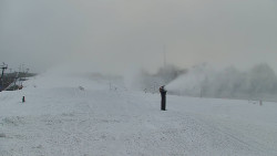 Sjezdovka skiareálu Hlubočky