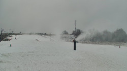 Sjezdovka skiareálu Hlubočky