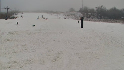 Sjezdovka skiareálu Hlubočky