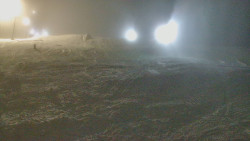 Sjezdovka skiareálu Hlubočky