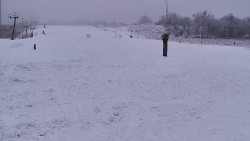 Sjezdovka skiareálu Hlubočky